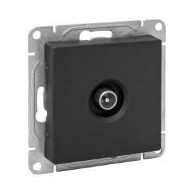 EKF Эпика Механизм розетки TV, оконечная, чёрный.