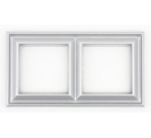 JUNG EcoProfi DECO Алюминий Рамка 2-ая