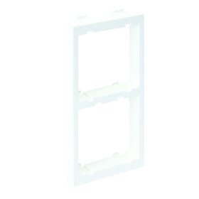 Simon Connect Вертикальный адаптер на 2 модуля K45 45х45мм, S-модуль 52x108 мм