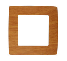 ЭРА 12-5001-07 Рамка на 1 пост, Эра12, ольха (20/200/6400)