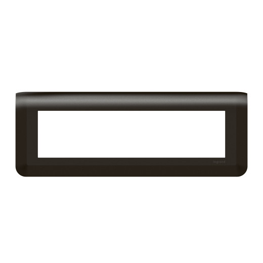 Рамка - Программа Mosaic - 8 модулей - матовая черная