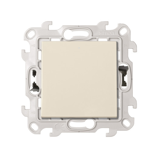 Кнопочный выключатель с подсветкой 10A 250В~ цвета слоновая кость S24 Harmonie