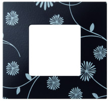 Simon 27 Play Черное & Белое Рамка-декор 2-ая