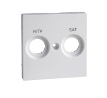 Schneider Electric Merten SM Бел Актив Накладка розетки TV-FM/TV-FM-SAT с маркировкой