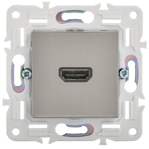 SKANDY Роз. HDMI SK-H01N никель IEK