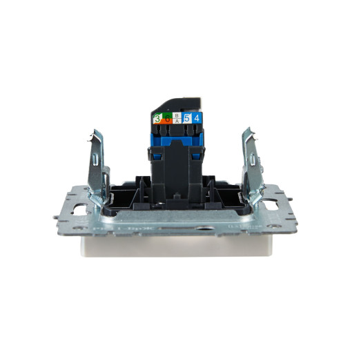 BRITE Роз. комп. RJ45 кат.6 РК11-БрЖ жемч. IEK