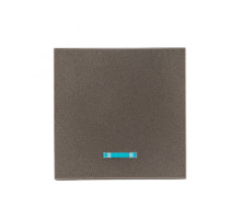 EKF PROxima Валенсия лицевая панель выключателя 1-кл. с индикатором 10А графит.