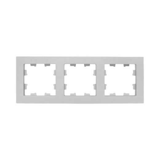 3 - местная рамка, алюминий, пластик Эпика EKF