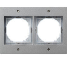 Gira TX-44 Алюминий Рамка 2-ая