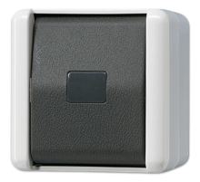 JUNG Кнопка без фиксации 10AX 250V ~ для накладного монтажа  IP44