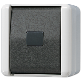 JUNG Кнопка без фиксации 10AX 250V ~ для накладного монтажа  IP44