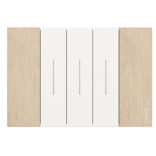 LIVING NOW. Декоративная рамка 3 модуля.Цвет 