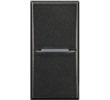 BT Axolute Антрацит Axial Выключатель 16А 1 мод.