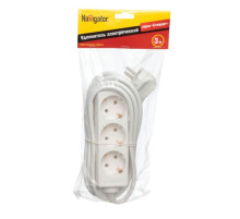 Navigator Удлинитель94 179 NPE-S-03-300-E-3x1 с/з 3 гн. 3м