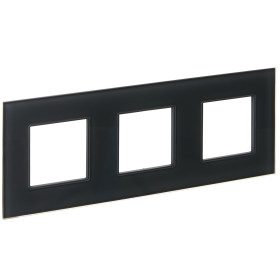 IEK SKANDY Стекло Графит Рамка 3-ая SK-F23G