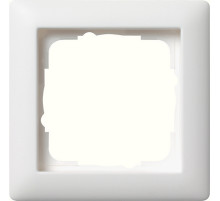 Gira Standard 55 Бел матовый Рамка 1-ая