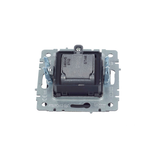 BRITE Роз. двойная TV+SAT РТВ/РСп12-БрГ граф. IEK