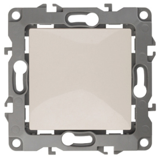 Переключатель перекрестный ЭРА Серия 12 12-1108-02 10АХ-250В, IP20, слоновая кость