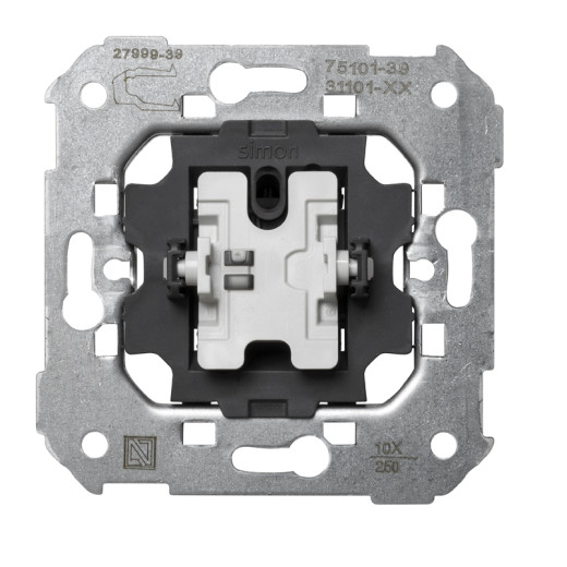 Simon 75 Выключатель 1-клавишный