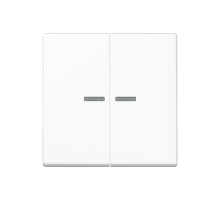 JUNG A 500 Белая Клавиша 2-ая с/п