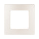 Рамка для розеток и выключателей ЭРА Серия 12 12-5101-15 на 1 пост, Сатин, перламутр