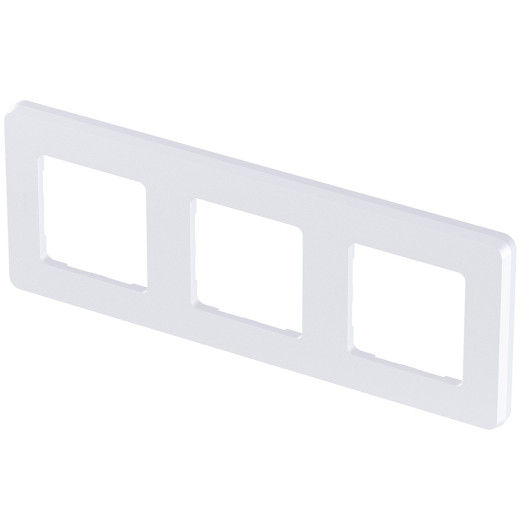 Рамка 3 поста - Legrand Inspiria - жемчуг