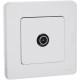 Розетка TV (телевизионная) - Legrand/Daccord Inspiria - оконечная - белый