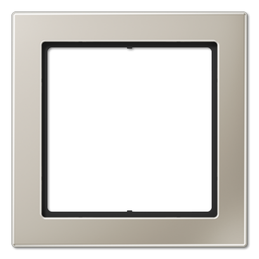 Рамка 1-кратная, благородная сталь