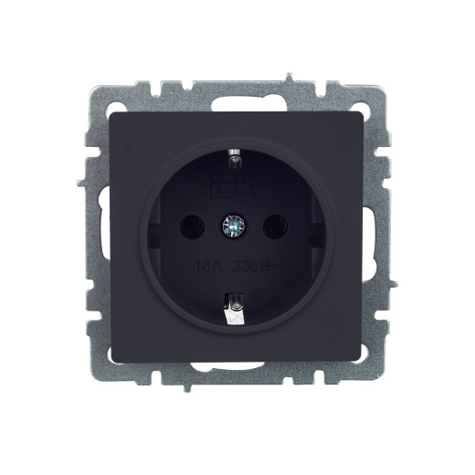 BRITE Роз. с з/к без з/ш 16А РС11-1-0-БрГ граф. IEK