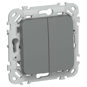 FLITE Выключ. 2-кл. 10А ВС12-1-0-ФлМА м/а IEK