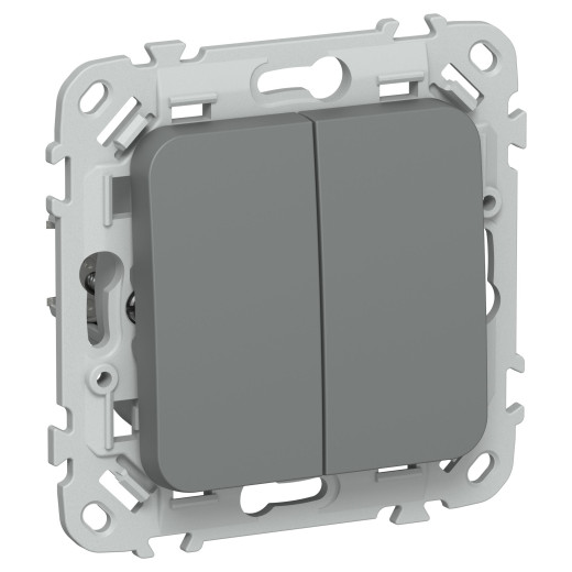 FLITE Выключ. 2-кл. 10А ВС12-1-0-ФлМА м/а IEK