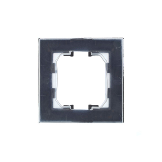 BRITE Рамка 1-мест. IP44 РУ-1-БрС-44 сталь IEK