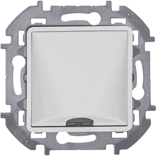 Вывод кабеля IP21 - Legrand/Daccord Inspiria - с зажимом для кабеля - белый