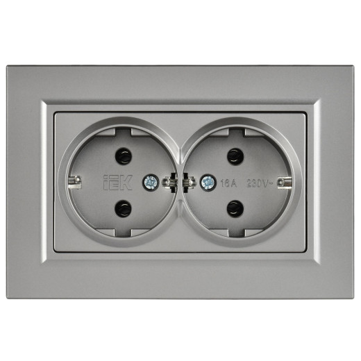 BRITE Роз 2-я с з/к без з/ш пл 16А в сб РСПл12-3-БрС ст IEK