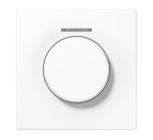 JUNG Накладка роторного механизма со световодом, белый