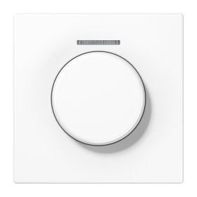 JUNG Накладка роторного механизма со световодом, белый