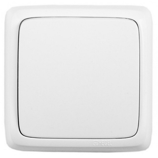 ВА16-111 Выключатель открытой установки, одноклавишный, цвет белый