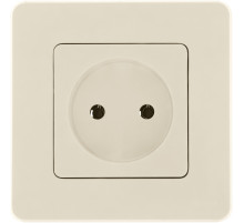 Legrand/Daccord INSPIRIA Слоновая кость Розетка 2К - 16 А - 250 В.