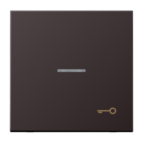 JUNG клавиша с символом двери с подсветкой, Dark