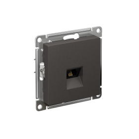 Systeme Electric AtlasDesign Базальт Розетка телефонная RJ11, механизм