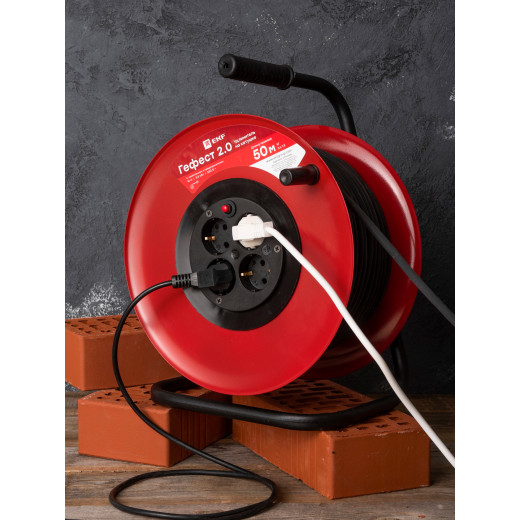 Удлинитель на катушке 