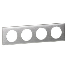 Legrand DIY Celiane Алюминий Рамка 4 поста.