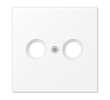 JUNG LS 990 Белый матовый Kрышка для TV-FM розеток