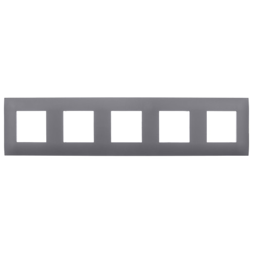 SKANDY Рамка 5-мест. SK-F05G граф. IEK