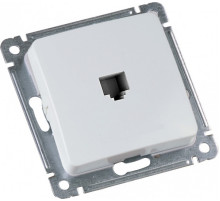 Hegel Мастер внутр Белая РСТ-400 Розетка телефонная, механизм