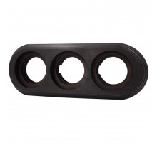 BIRONI Лизетта Бук Угольно-черный Рамка 3-ая на бревно 280мм