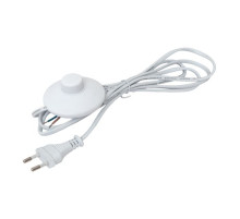 EKF Шнур для бра с ножным выключателем 2 м 2*0.5 мм2.