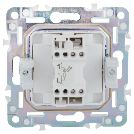 SKANDY Выключ. 1-кл. с инд. 10А SK-V07G граф. IEK