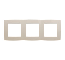 ЭРА 12-5003-02 Рамка на 3 поста, Эра12, слоновая кость (15/150/3000)