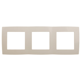 ЭРА 12-5003-02 Рамка на 3 поста, Эра12, слоновая кость (15/150/3000)